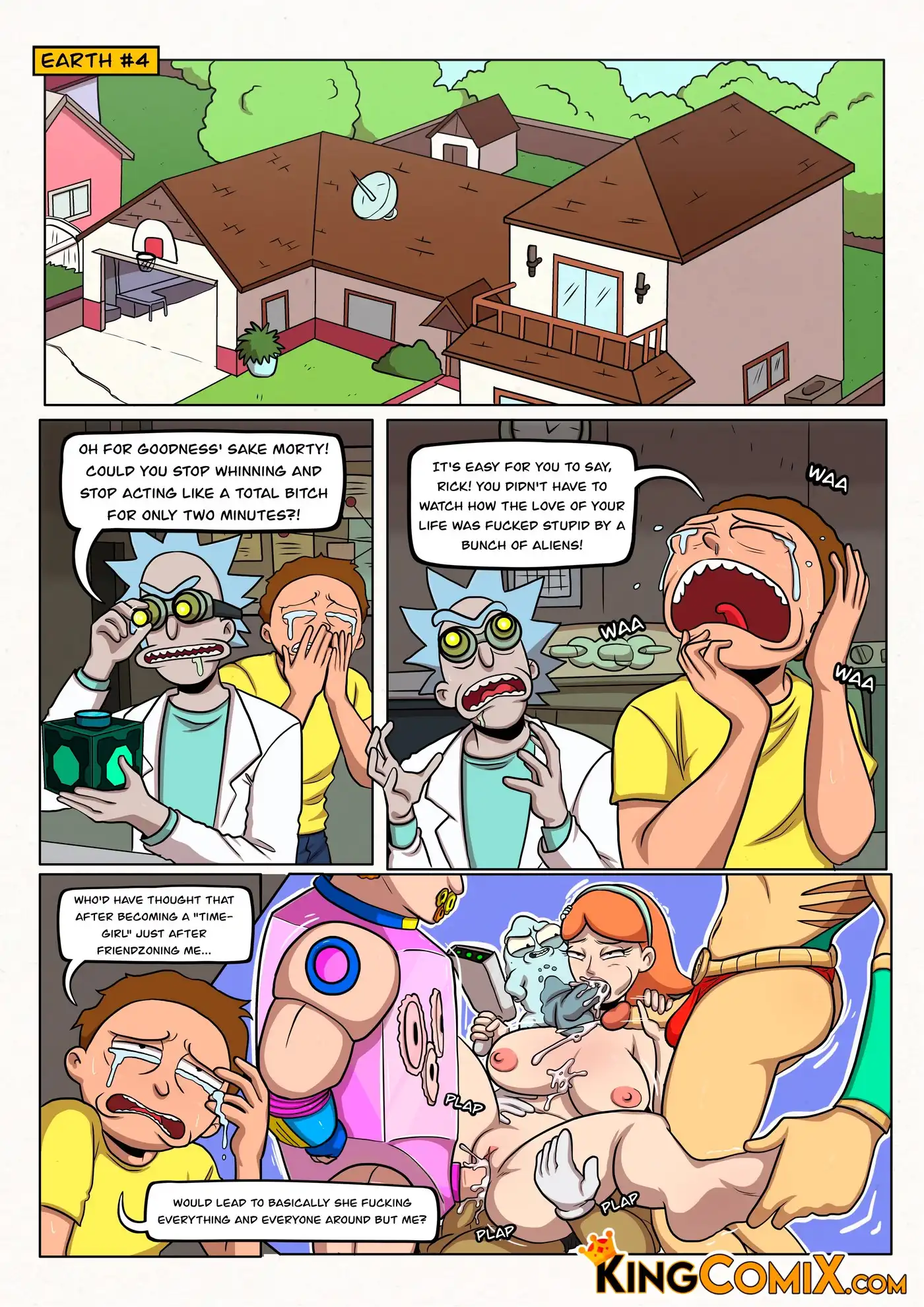 Rick And Morty Another Morty Sex Comic Kingcomix 02