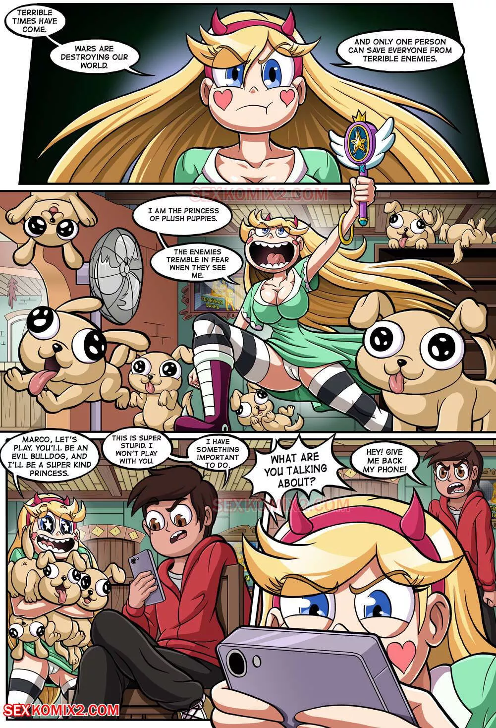 Star Vs Star And Wonderful Sex Porn Comic 02