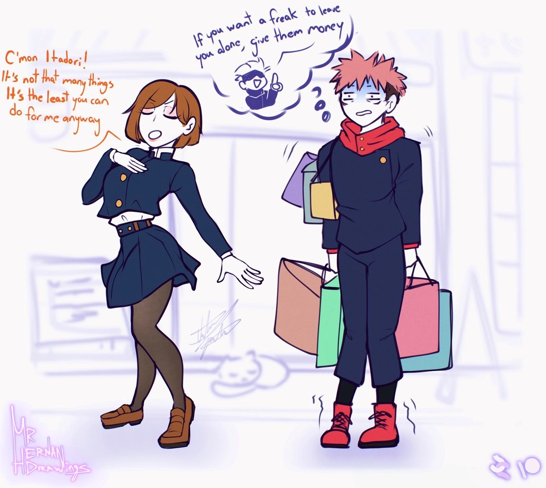 Shopping Day Mrhernandrawings 03