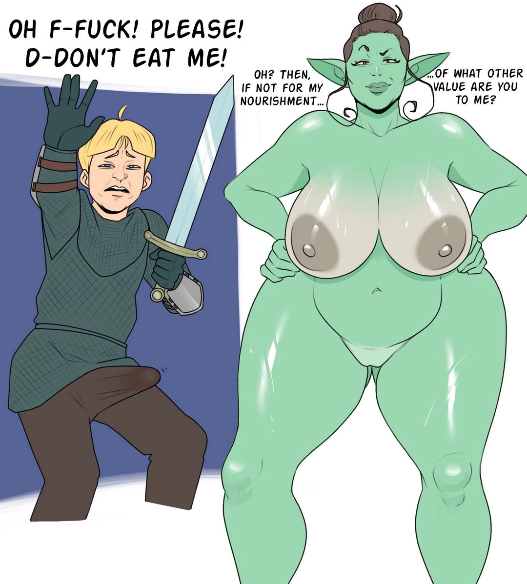 Orc Milf Vs Puny Knight Jopuari 01