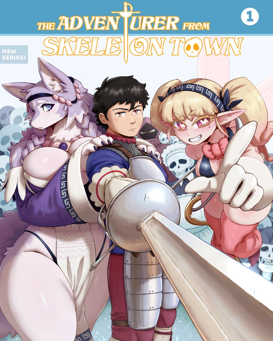 The Adventurer From Skeleton Town Gammainks 01