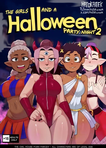 Girls at a Halloween Party 2 – HatoKameK