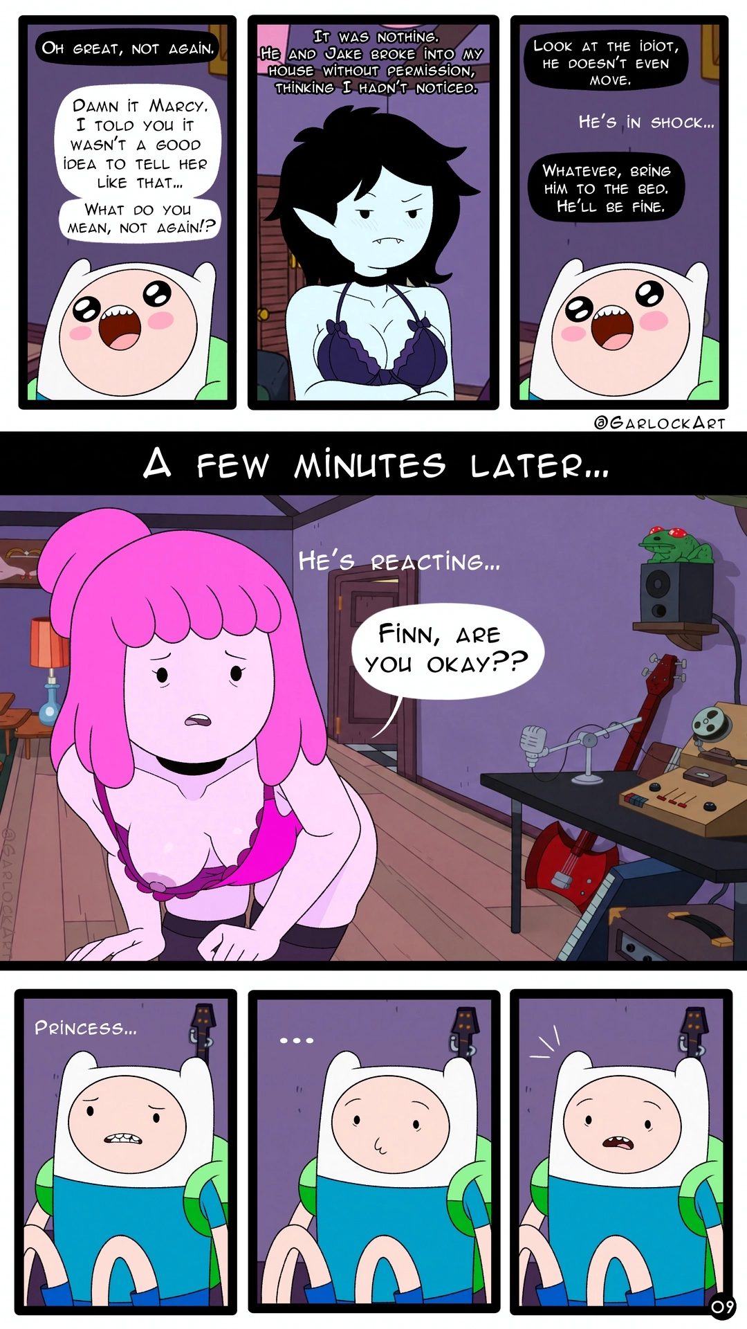 Threesome Time Naughty Adventures Garlockart 10